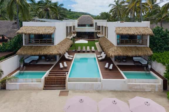 Villa Chukum Beachfront, Punta de Mita, Litibu - Image 1