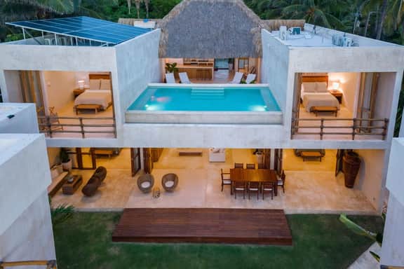 Villa Chukum Beachfront, Punta de Mita, Litibu - Image 2